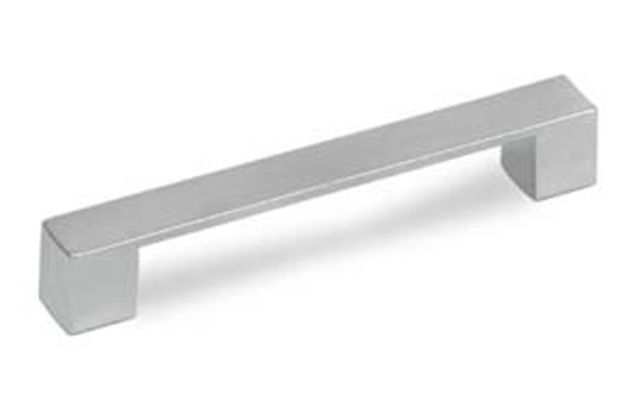 TIRADOR METALICO 96 MM    CROMO MATE